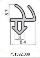 Профиль силиконовый 751392.008